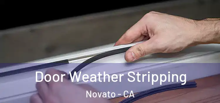 Door Weather Stripping Novato - CA