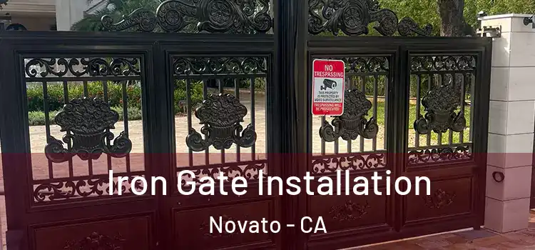  Iron Gate Installation Novato - CA